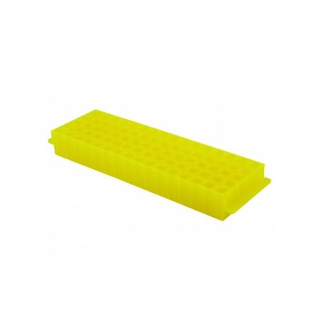 Scientific Specialties Micro-Tube Racks/Plates, Fluorescent Yellow, 5/PK 164104